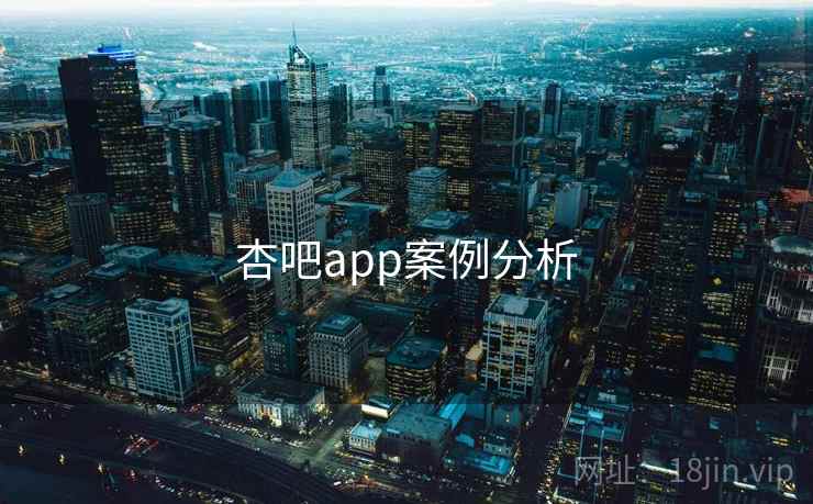 杏吧app案例分析  第1张