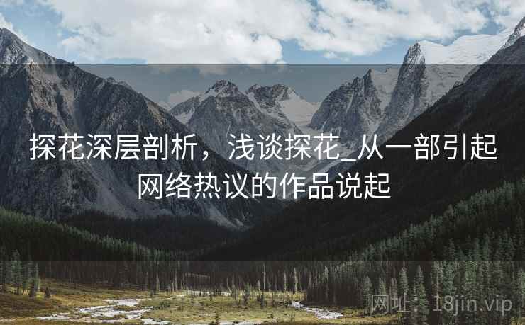 探花深层剖析，浅谈探花_从一部引起网络热议的作品说起  第1张